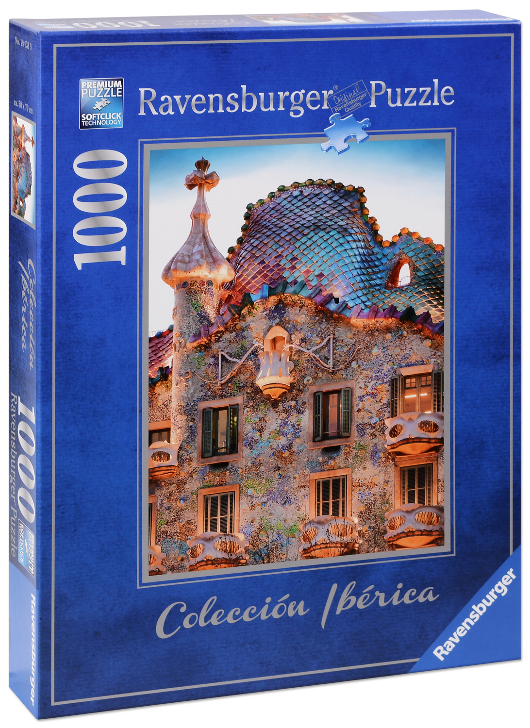 Пъзел Ravensburger от 1000 части - Каса Батло, Барселона