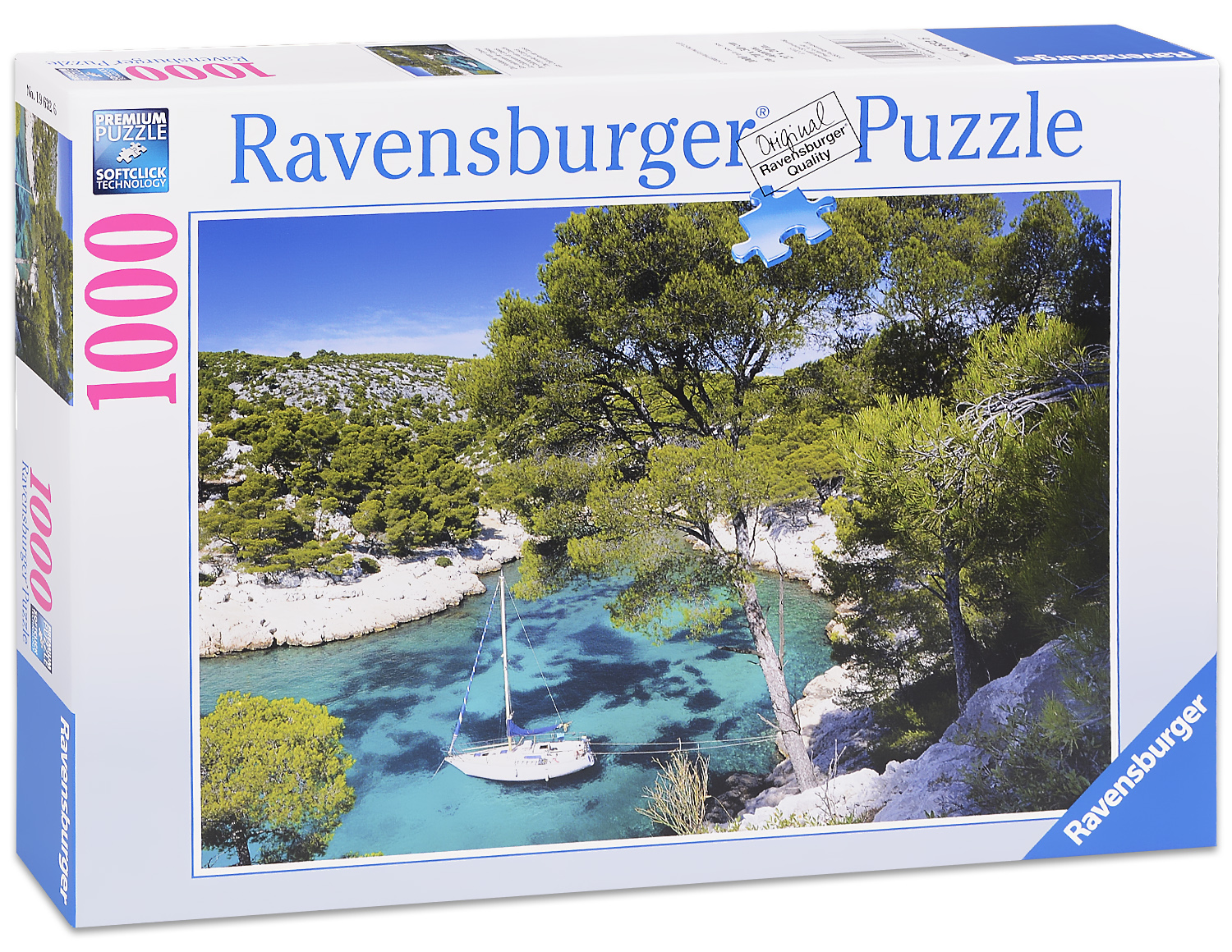 Пъзел Ravensburger от 1000 части - Плая Франчеза