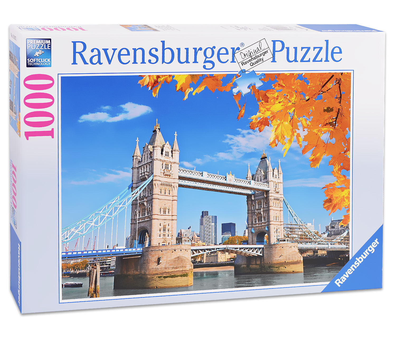 Пъзел Ravensburger от 1000 части - Тауър Бридж