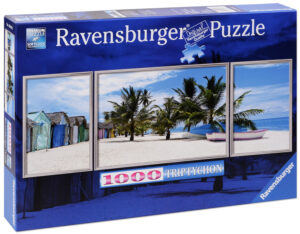 Пъзел Ravensburger от 1000 части - Карибски пейзаж