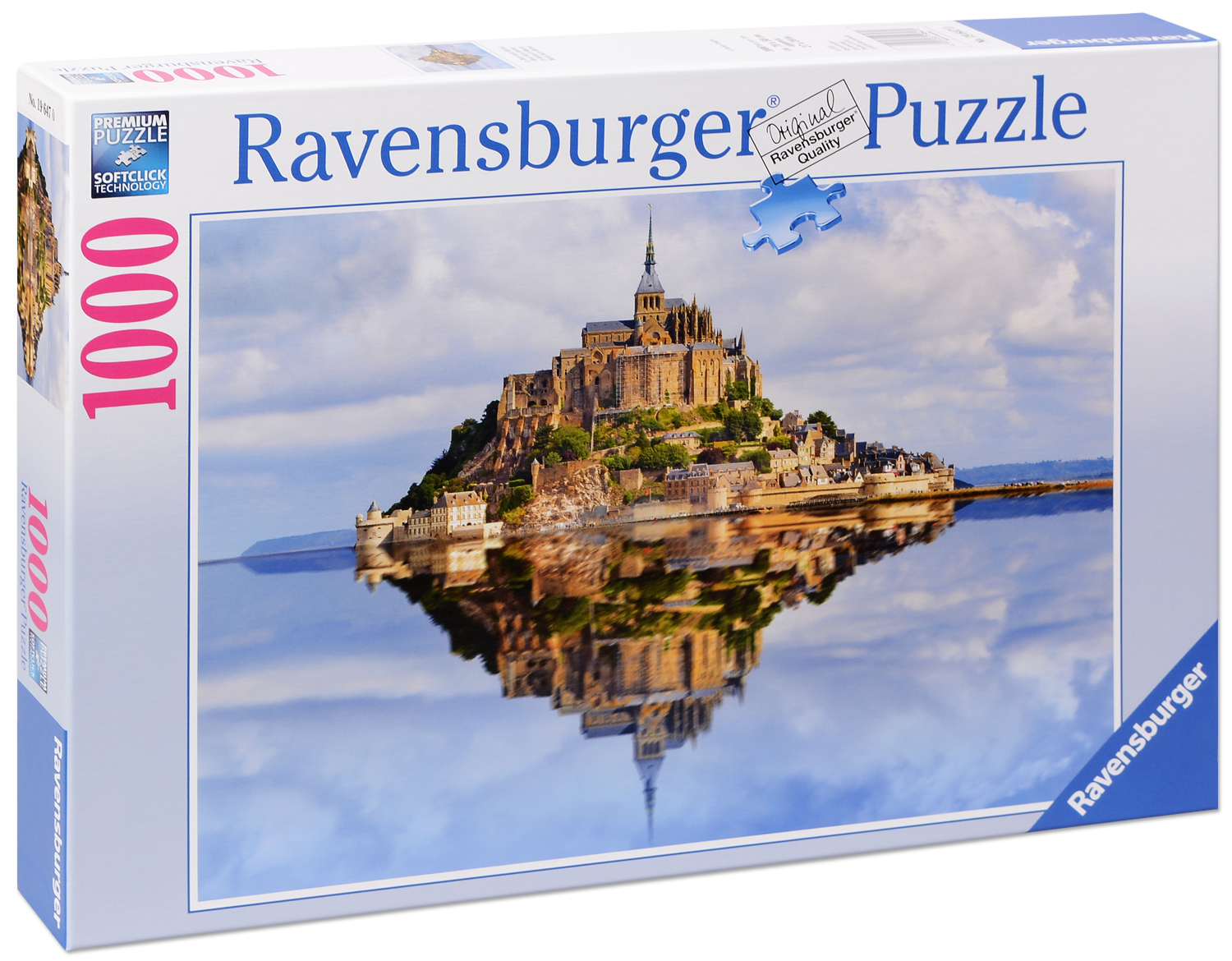 Пъзел Ravensburger от 1000 части - Мон Сен Мишел