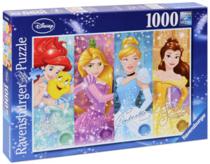 Пъзел Ravensburger от 1000 части -  Дисни принцеси