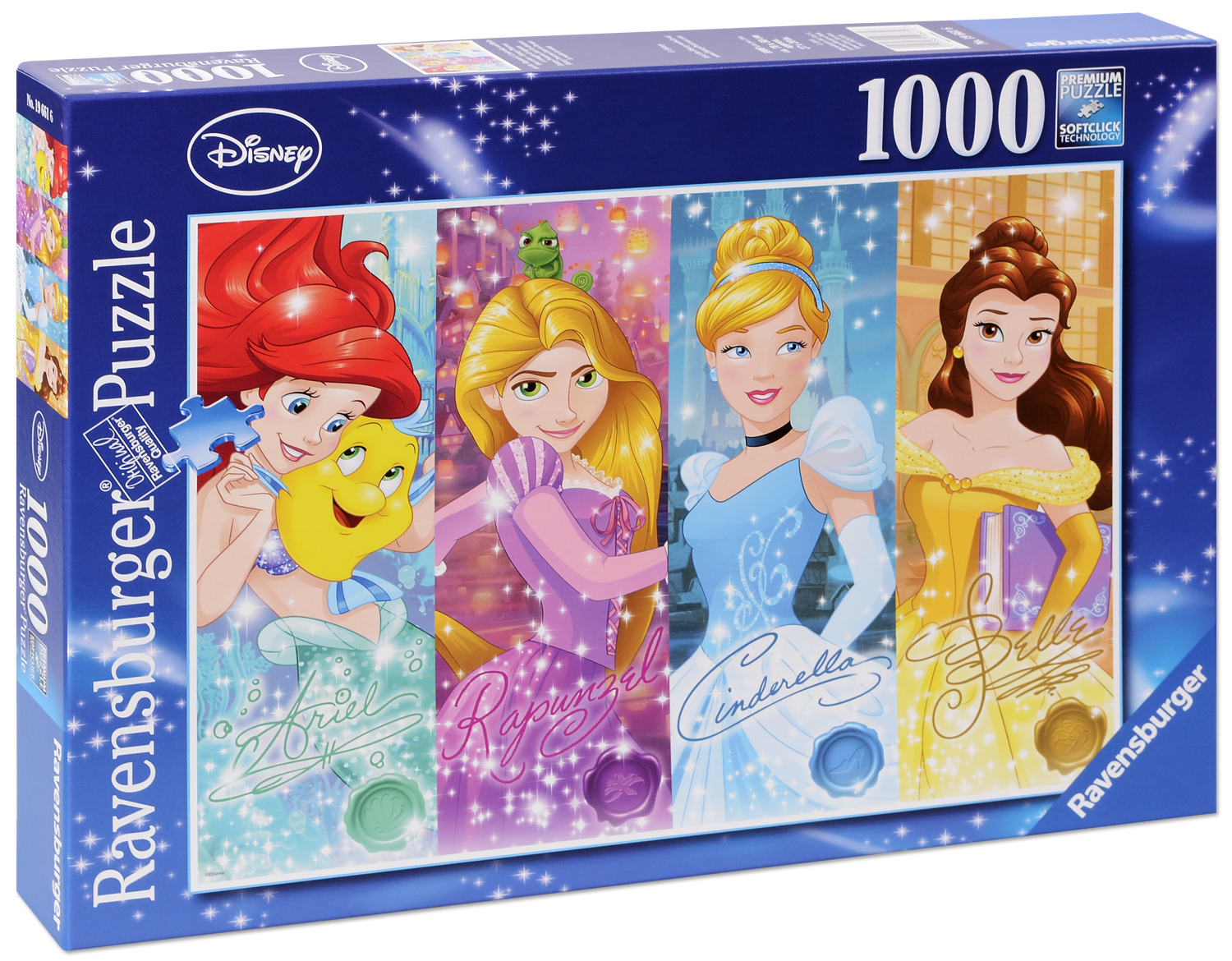 Пъзел Ravensburger от 1000 части -  Дисни принцеси