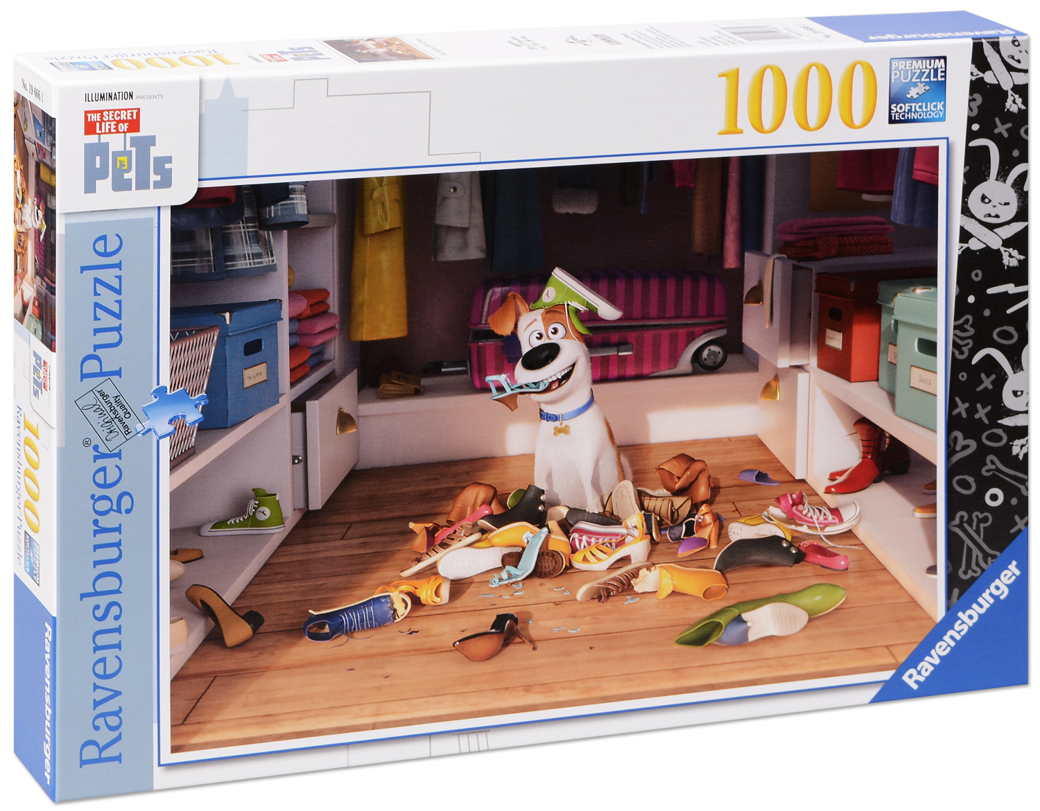 Пъзел Ravensburger от 1000 части - Сами вкъщи