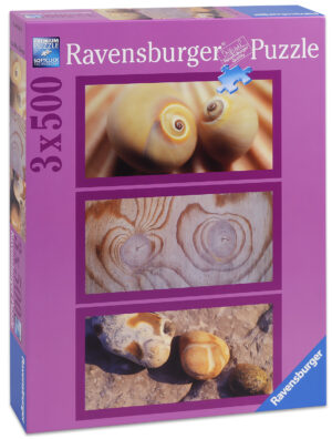 Пъзел Ravensburger от 3 x 500 части - Натурални импресии