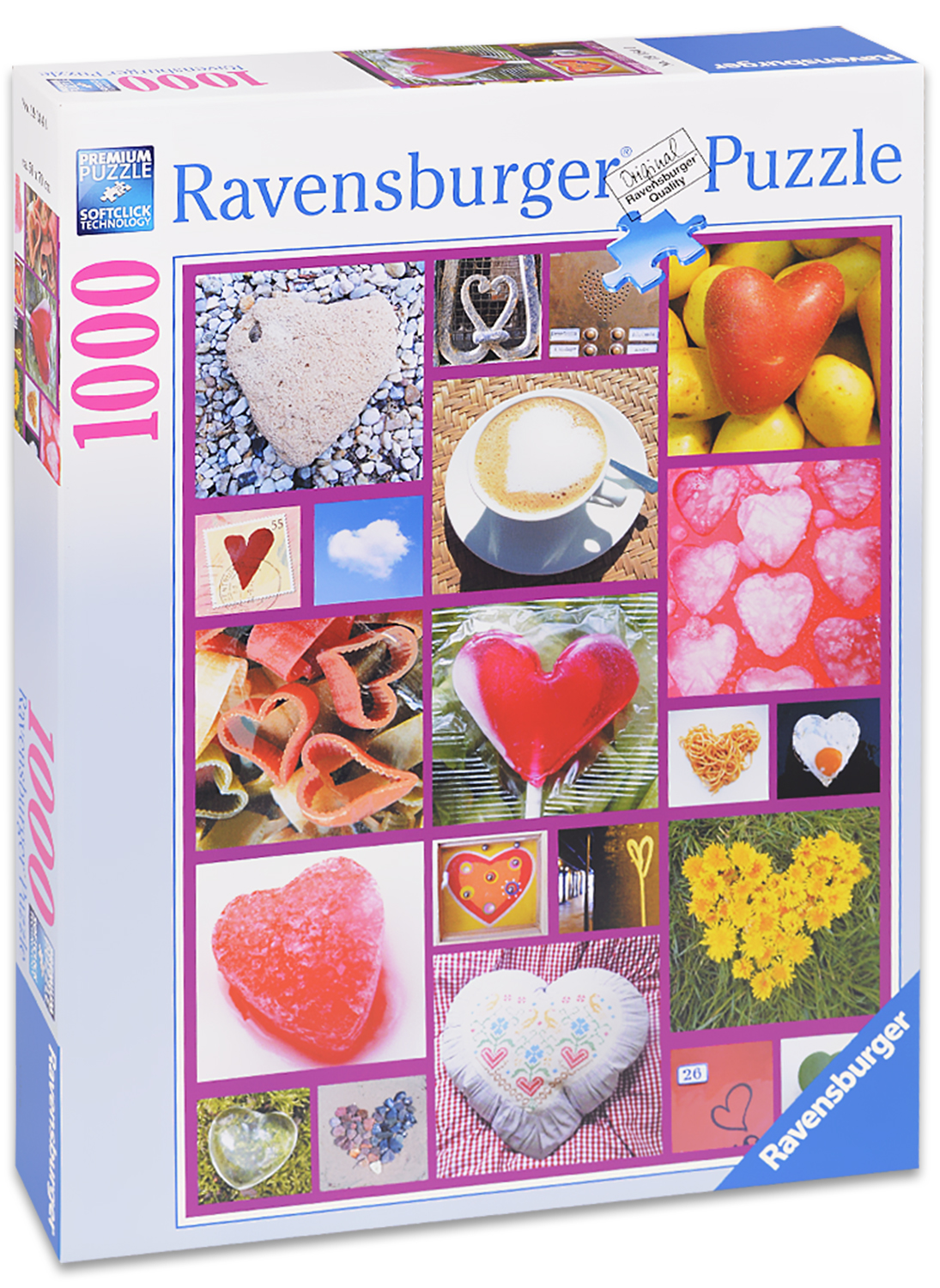 Пъзел Ravensburger от 1000 части - Сърца