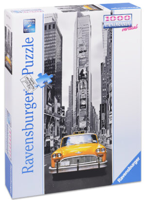 Панорамен пъзел Ravensburger от 1000 части - Такси в Ню Йорк