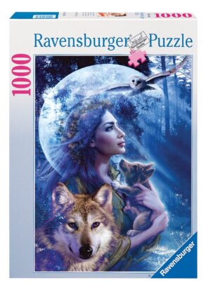 Пъзел Ravensburger от 1000 части - Богинята на вълците