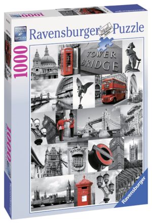 Пъзел Ravensburger от 1000 части - Лондон