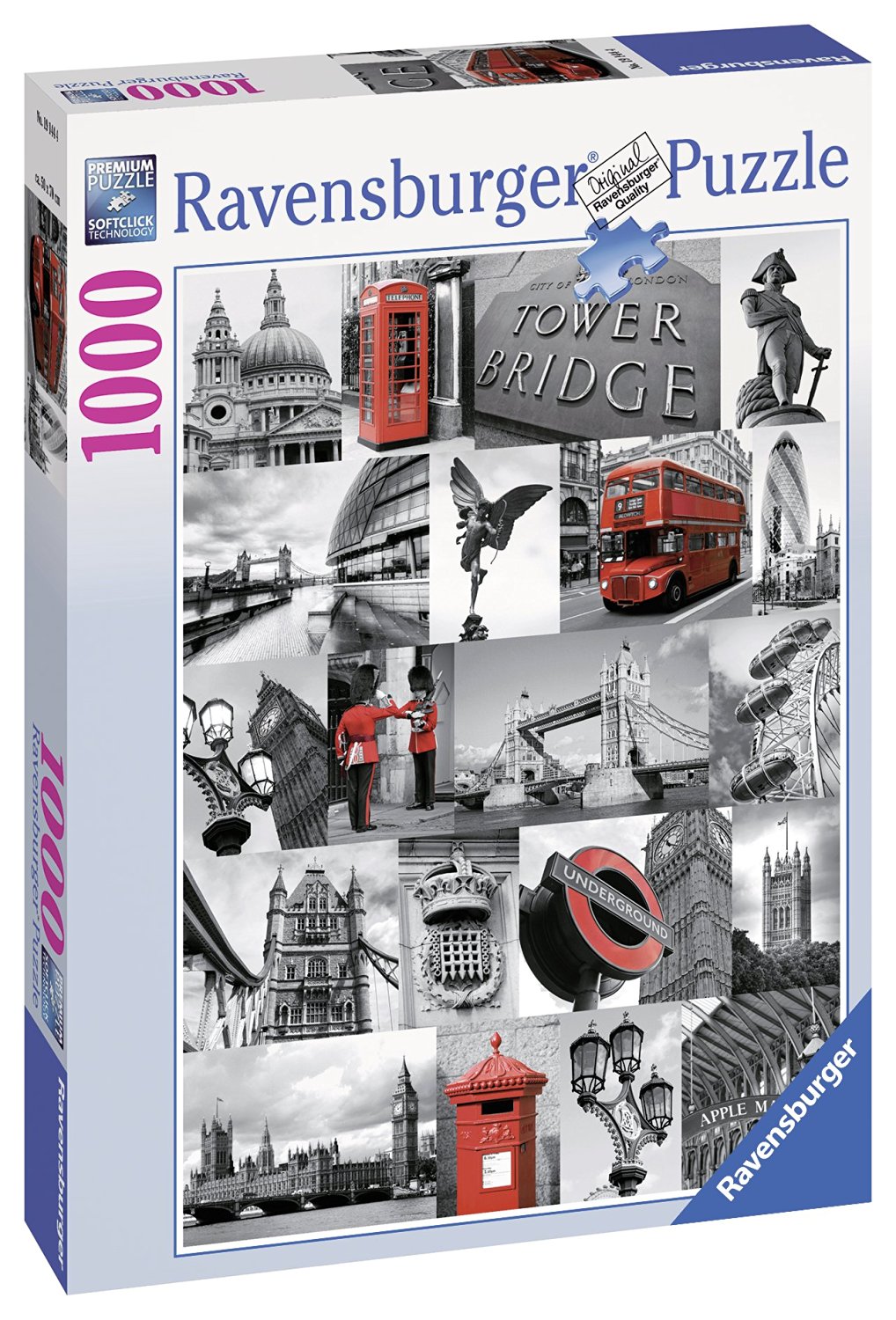 Пъзел Ravensburger от 1000 части - Лондон
