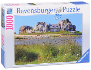 Пъзел Ravensburger от 1000 части - Къща на брега