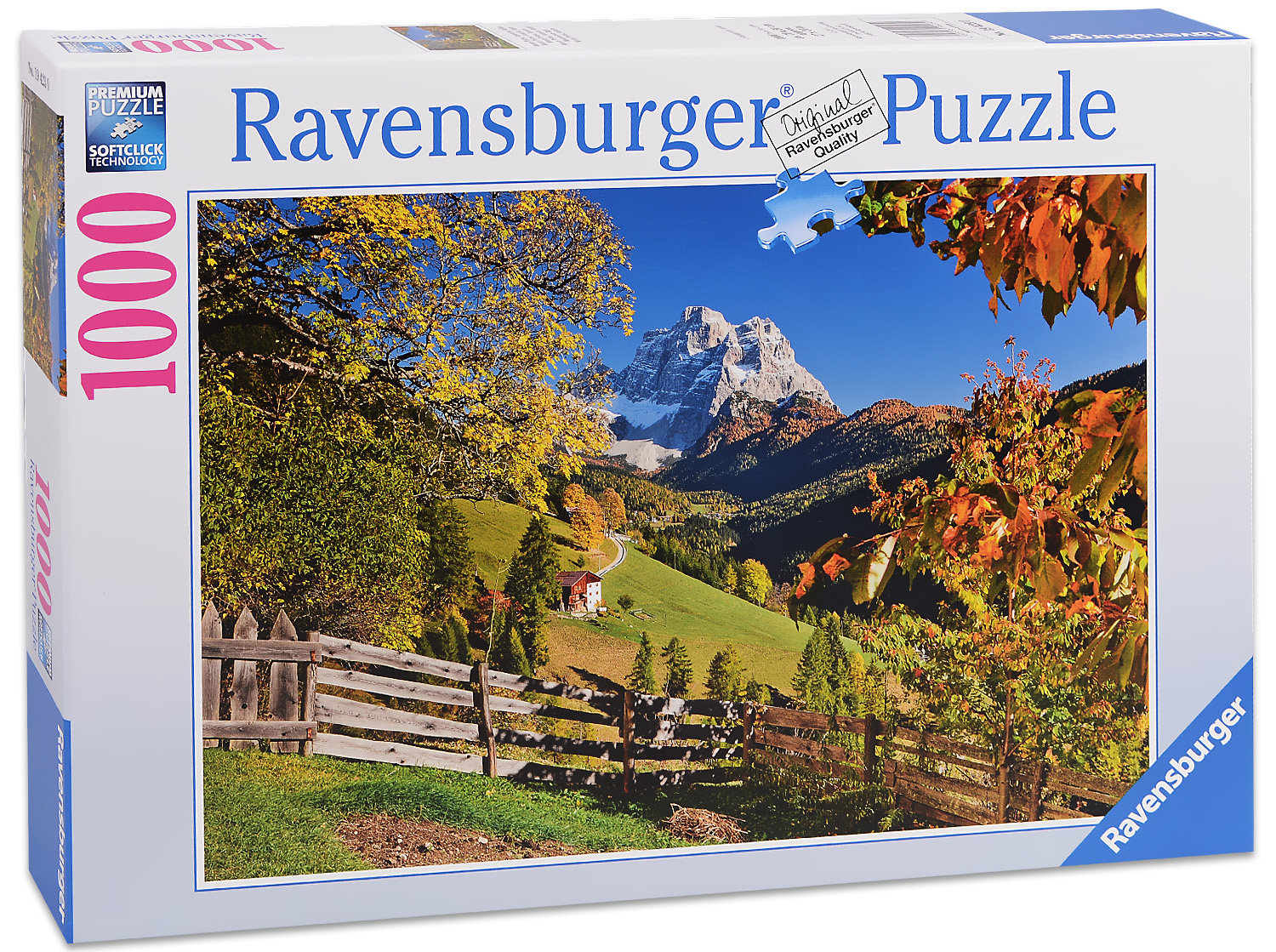 Пъзел Ravensburger от 1000 части - Монте Пелмо