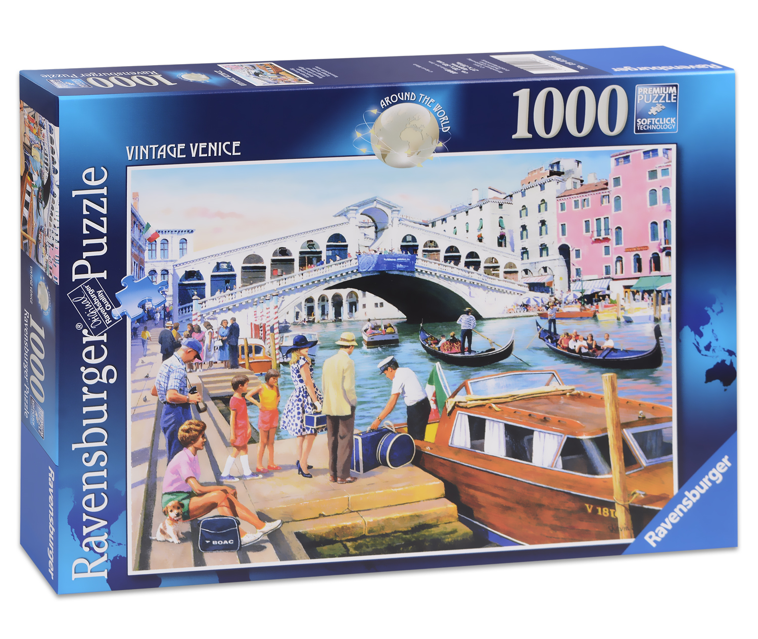 Пъзел Ravensburger от 1000 части - Венецианския канал