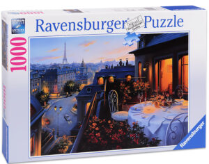 Пъзел Ravensburger от 1000 части - Балкон в Париж