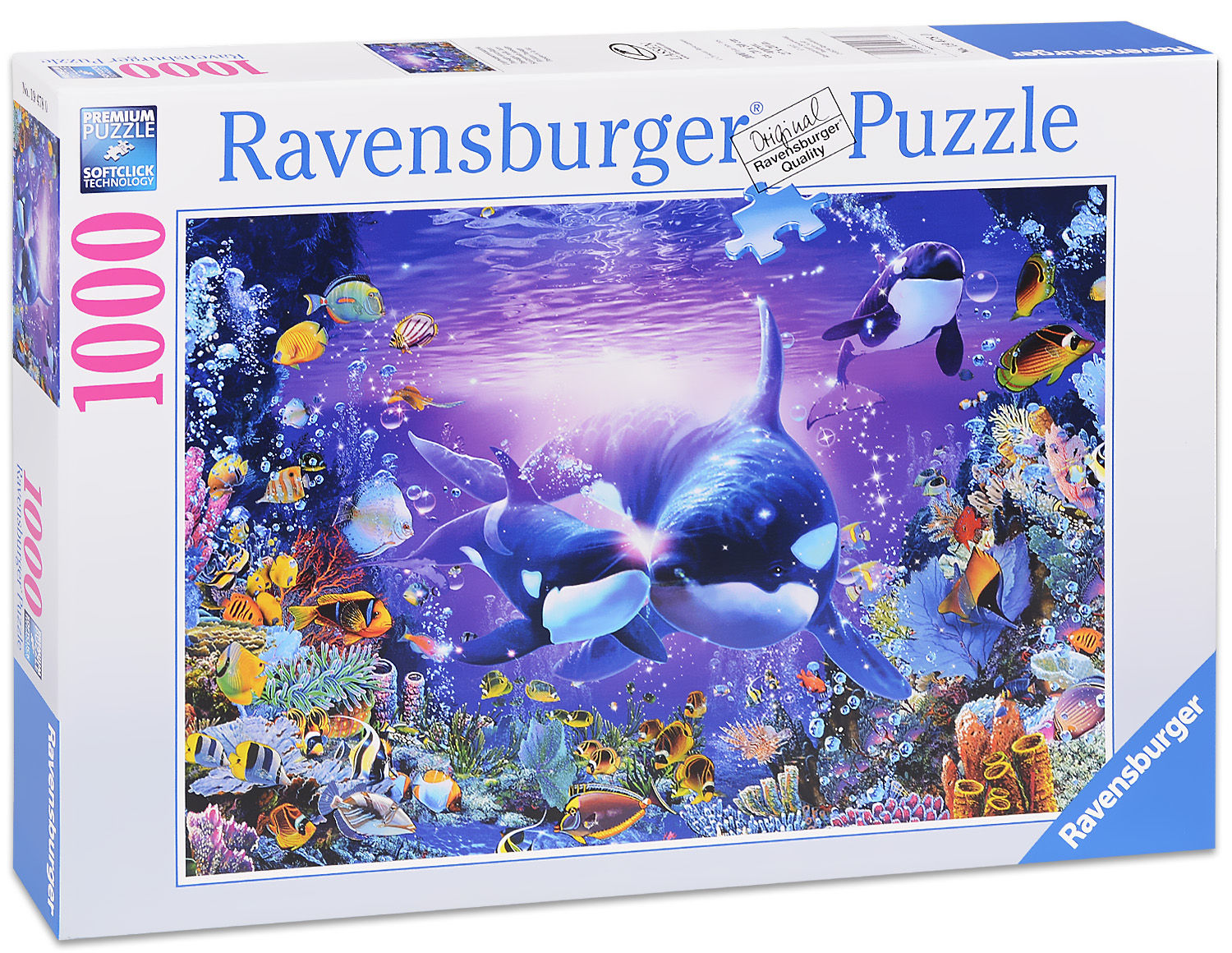 Пъзел Ravensburger от 1000 части - Морски свят