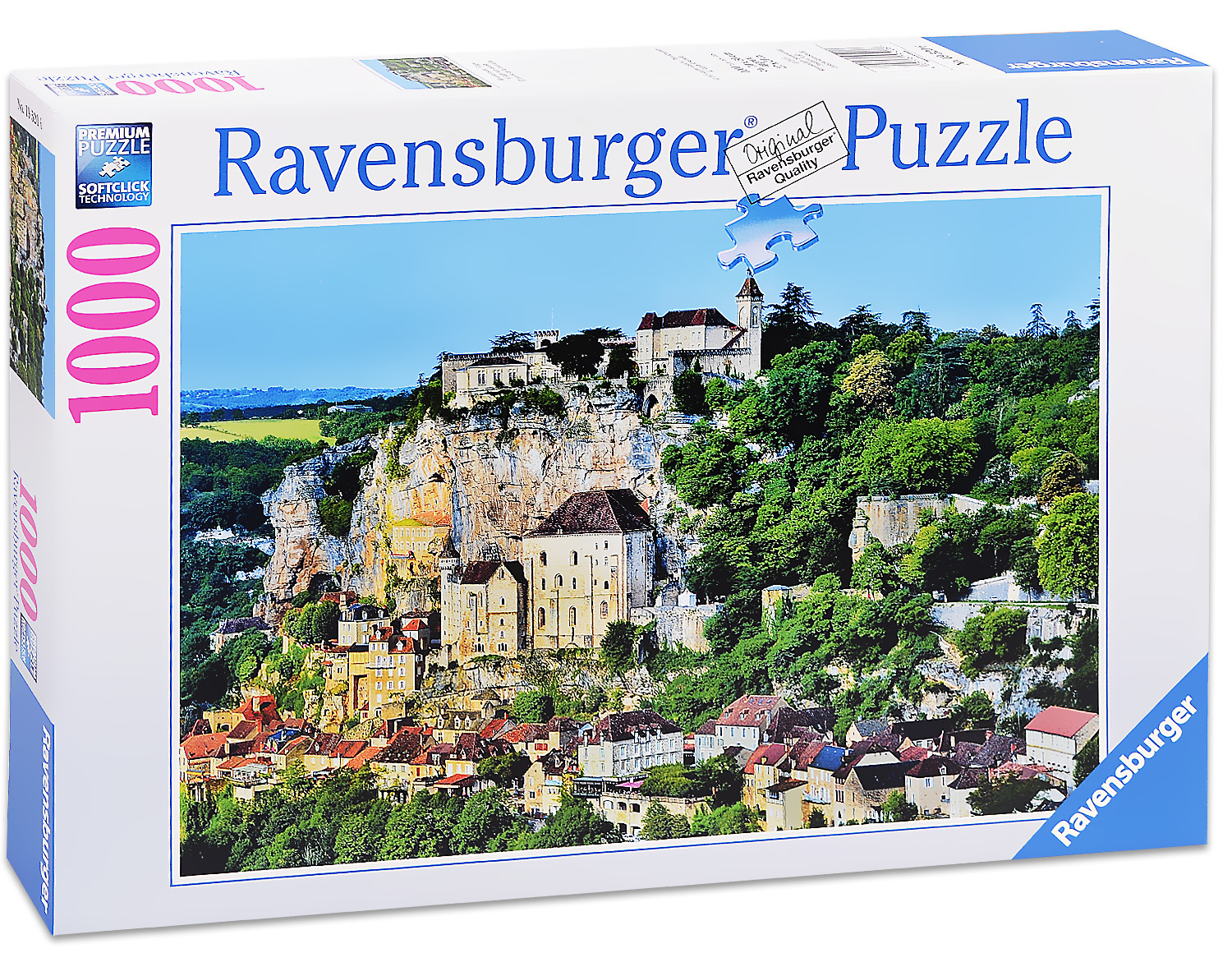 Пъзел Ravensburger от 1000 части - Село в планината