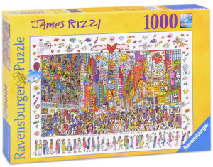 Пъзел Ravensburger от 1000 части - Таймс Скуеър