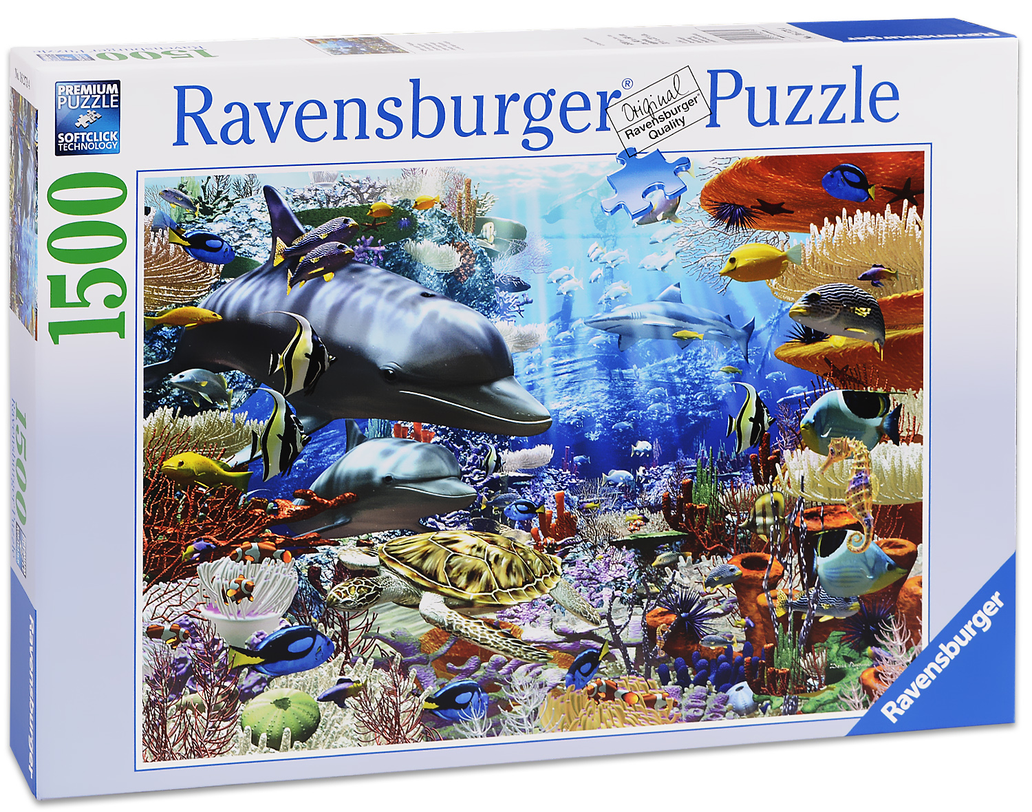 Пъзел Ravensburger от 1500 части - Живота под водата
