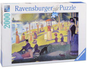 Пъзел Ravensburger от 2000 части - Неделен следобед на остров Гран Жат