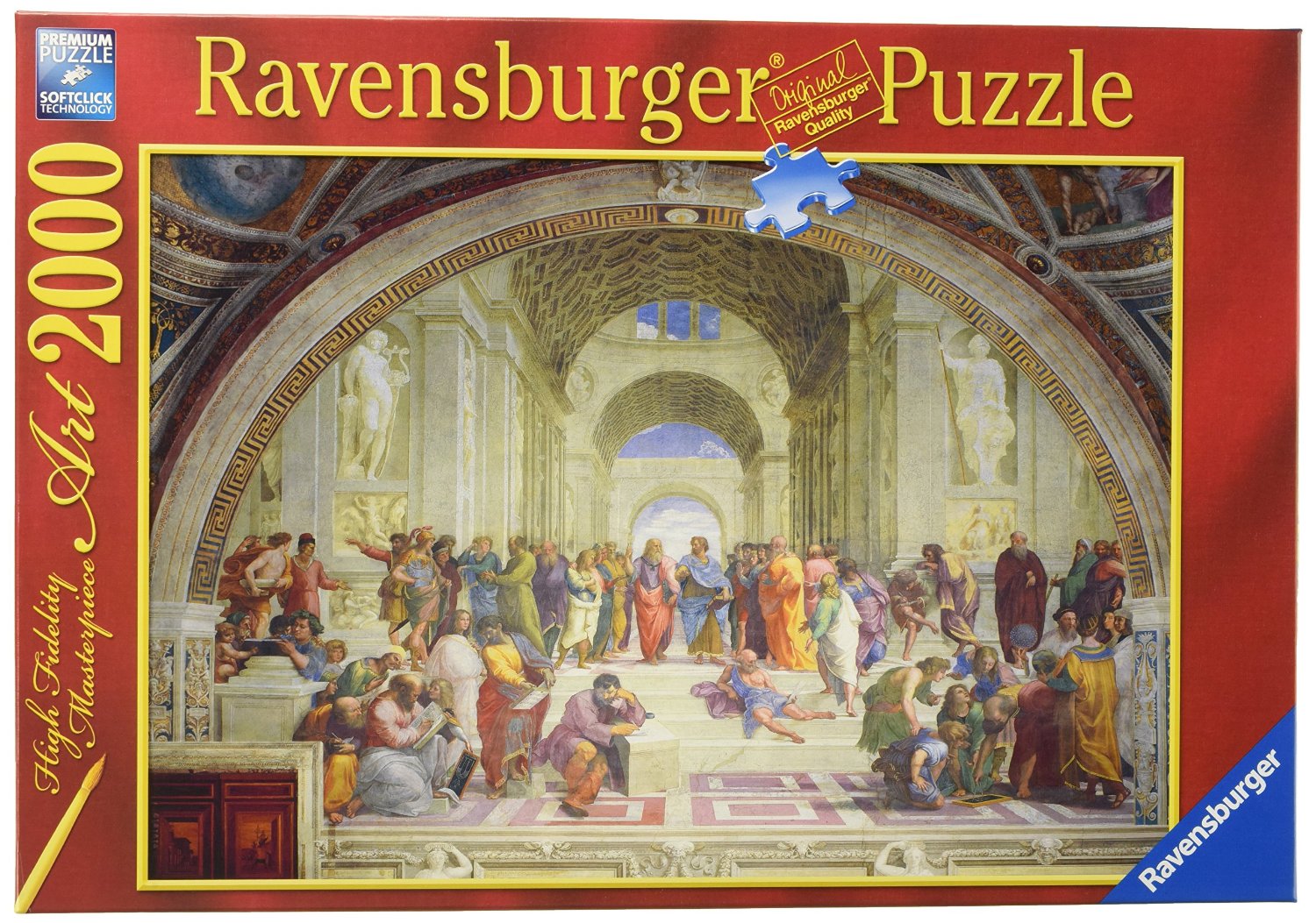 Пъзел Ravensburger от 2000 части - Атинската школа