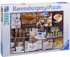 Пъзел Ravensburger от 2000 части - Почивка за кафе