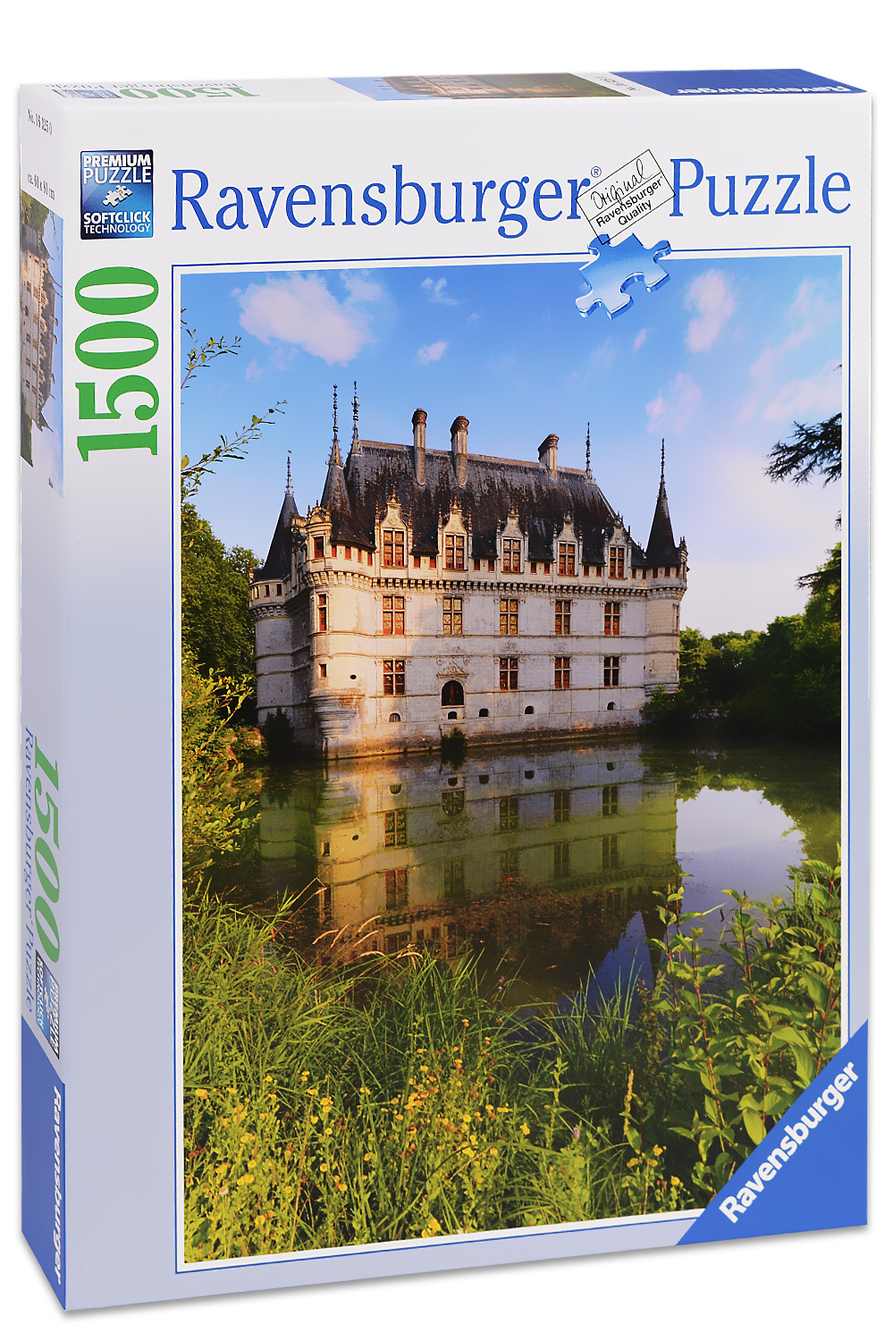 Пъзел Ravensburger от 1500 части - Азеле Ридо, Франция