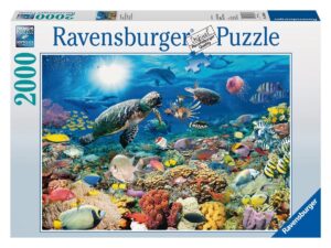Пъзел Ravensburger от 2000 части -  Под морето