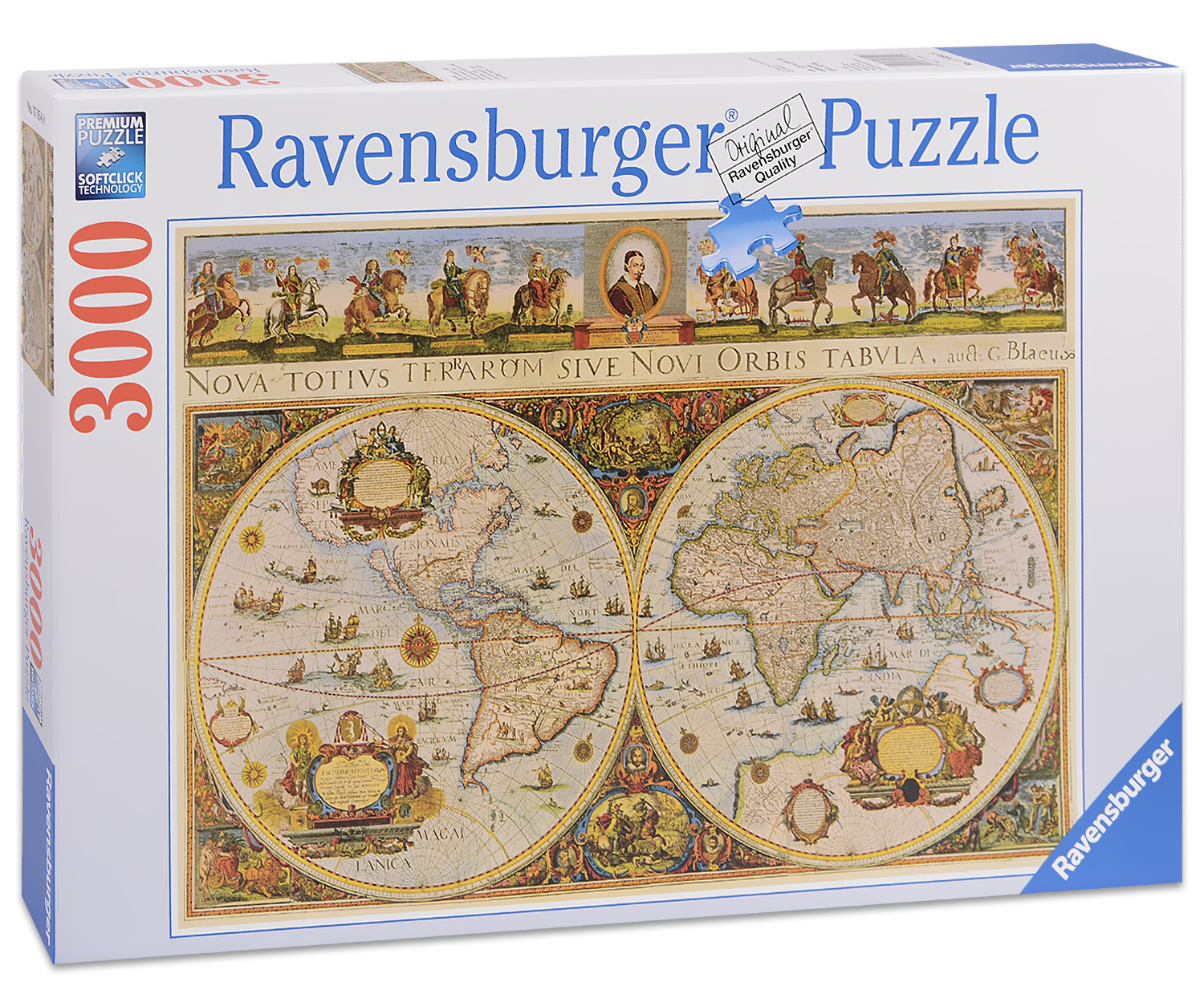 Пъзел Ravensburger от 3000 части - Blaeuw