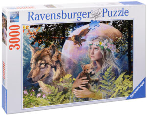 Пъзел Ravensburger от 3000 части - Господарката на гората