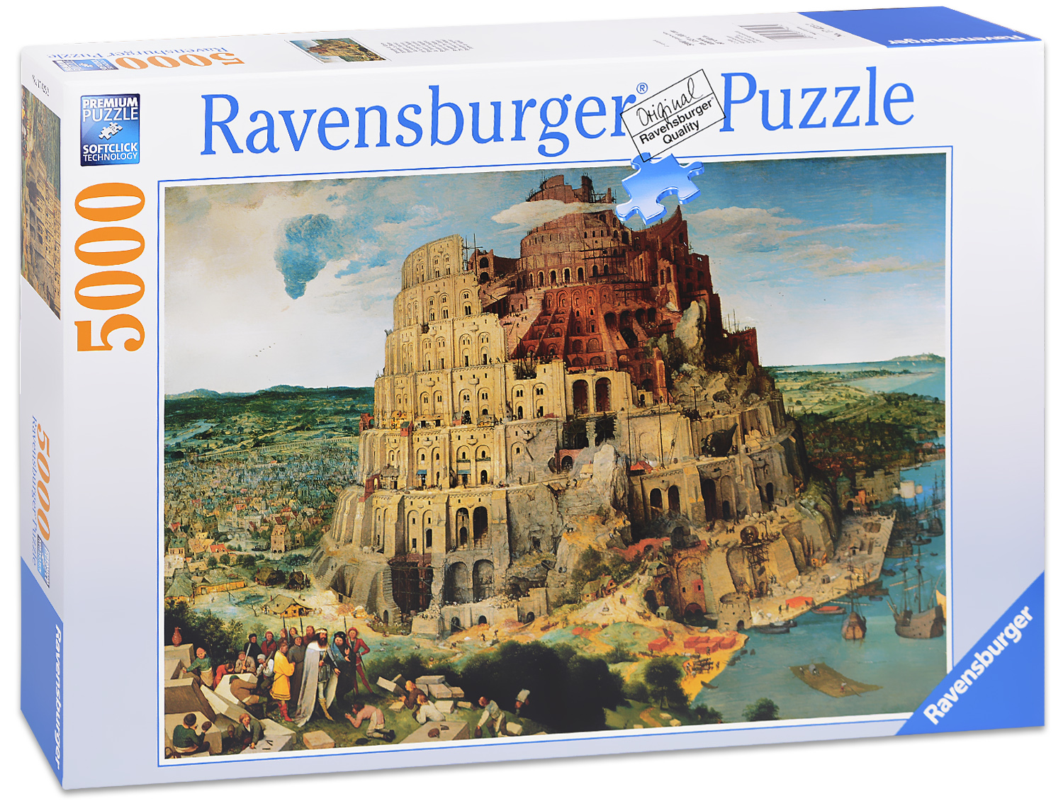Пъзел Ravensburger от 5000 части - Вавилонската кула