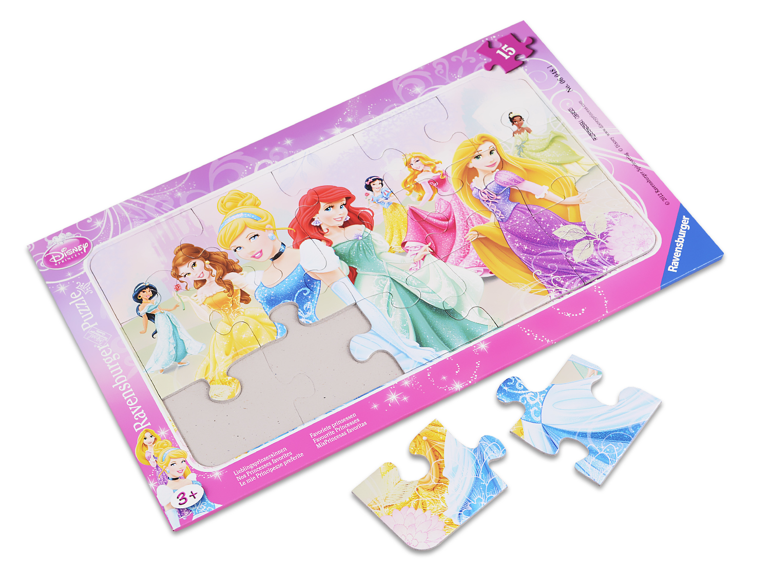 Пъзел Ravensburger от 15 части - Принцеси