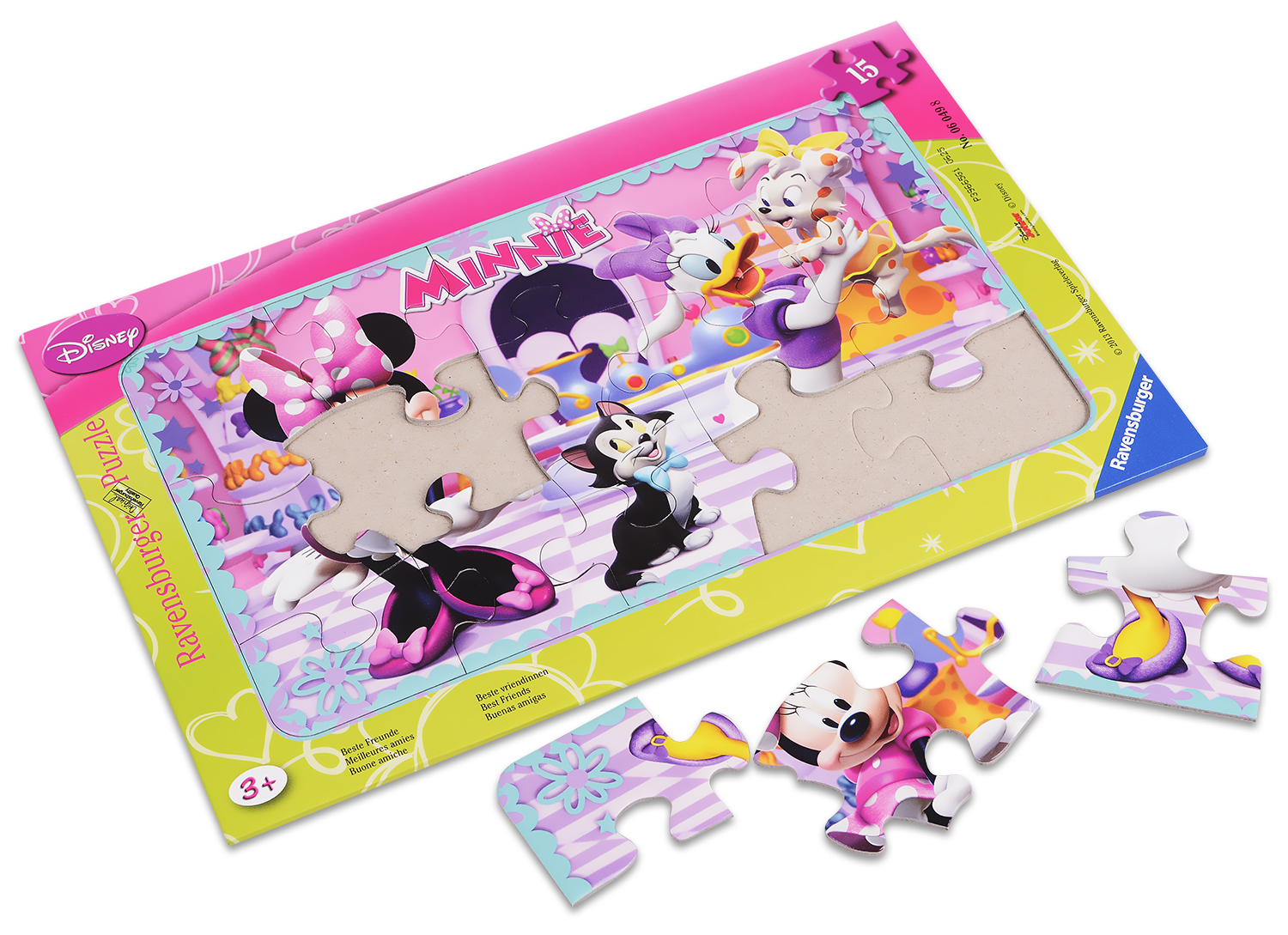 Пъзел Ravensburger от 15 части - Мини Маус