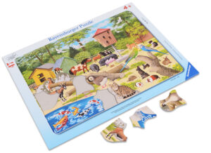 Пъзел Ravensburger от 47 части - В зоологическата градина