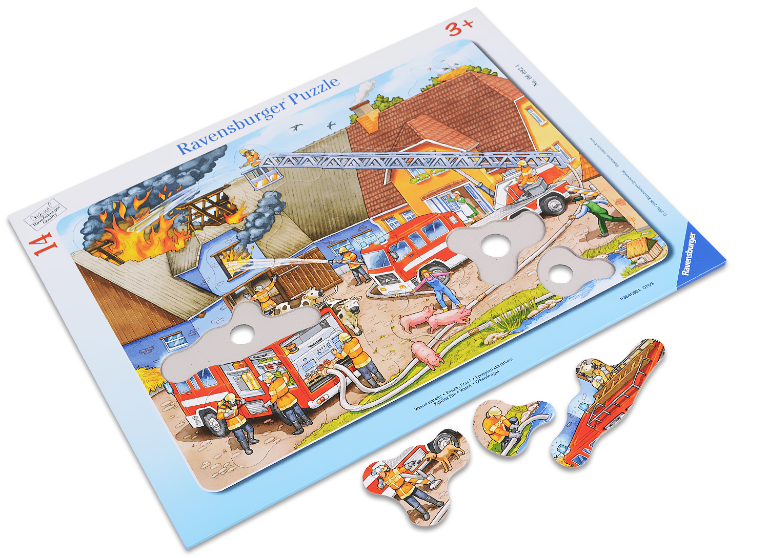 Пъзел Ravensburger от 14 части - Пожарникари