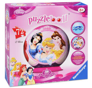 3D Пъзел Ravensburger от 72 части - Дисни принцеси