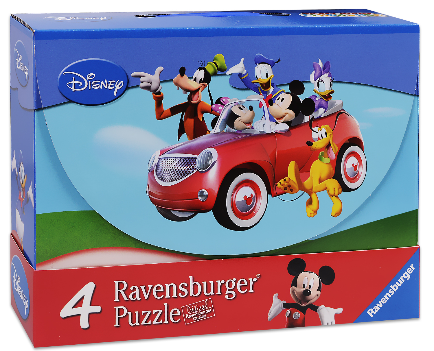 Пъзел Ravensburger 4 в 1 - Клуб Мики Маус
