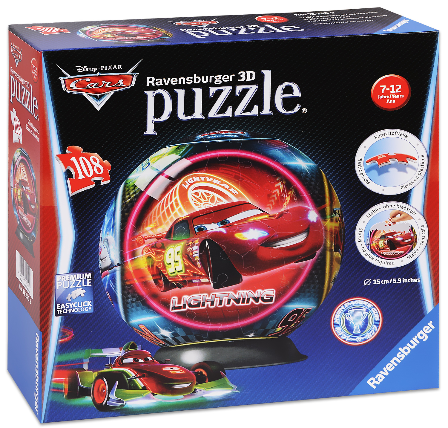 3D Пъзел Ravensburger от 108 части - Колите