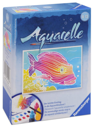 Малък акварелен комплект Ravensburger - Рибка