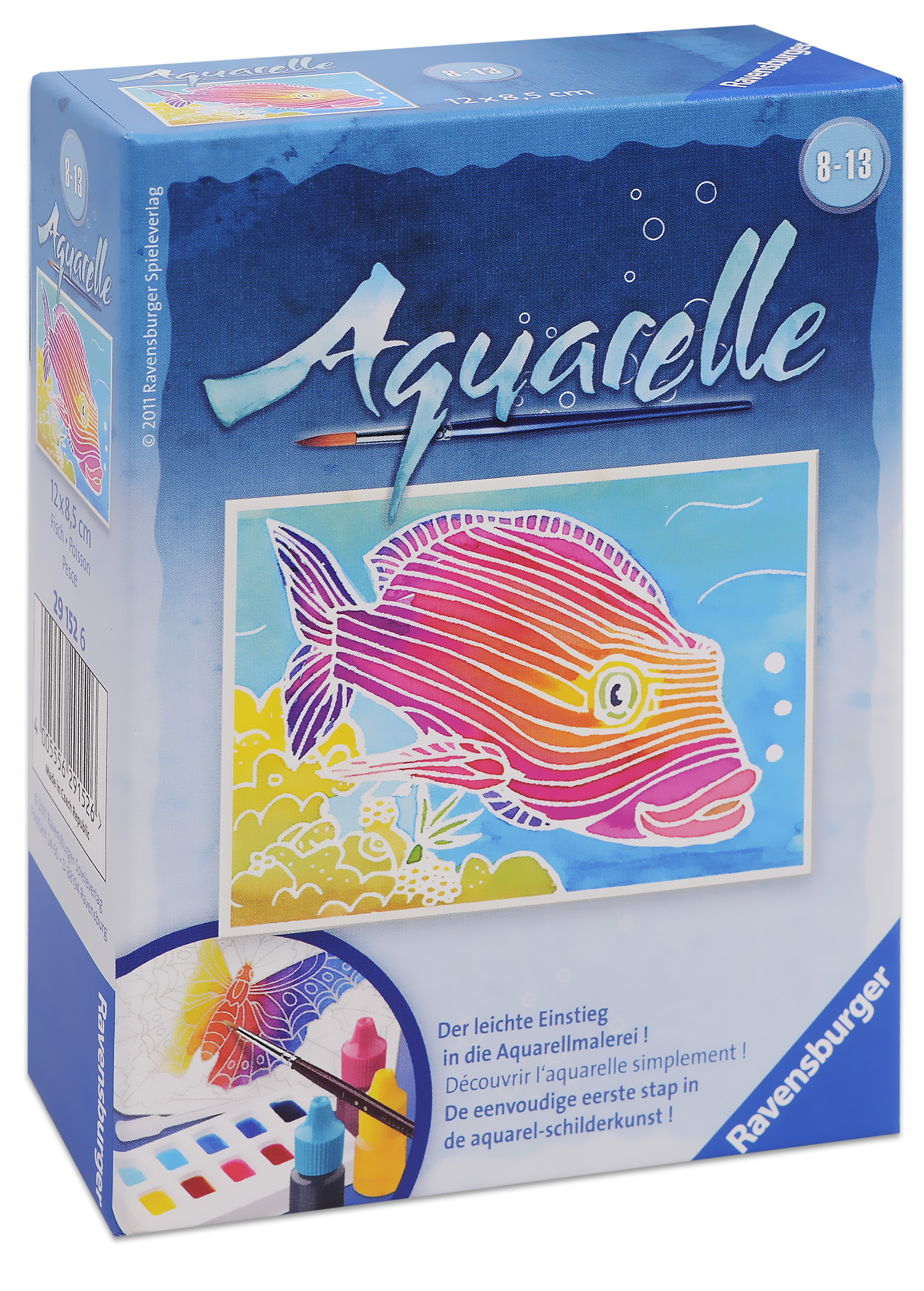 Малък акварелен комплект Ravensburger - Рибка