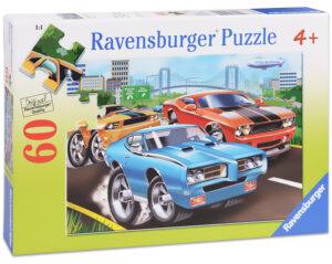 Пъзел Ravensburger от 60 части - Мощни Американски Автомобили