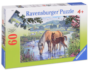 Пъзел Ravensburger от 60 части - Коне