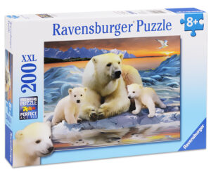 Пъзел Ravensburger от 200 XXL части - Полярни Мечки