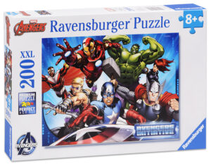 Пъзел Ravensburger от 200 XXL части - Отмъстителите