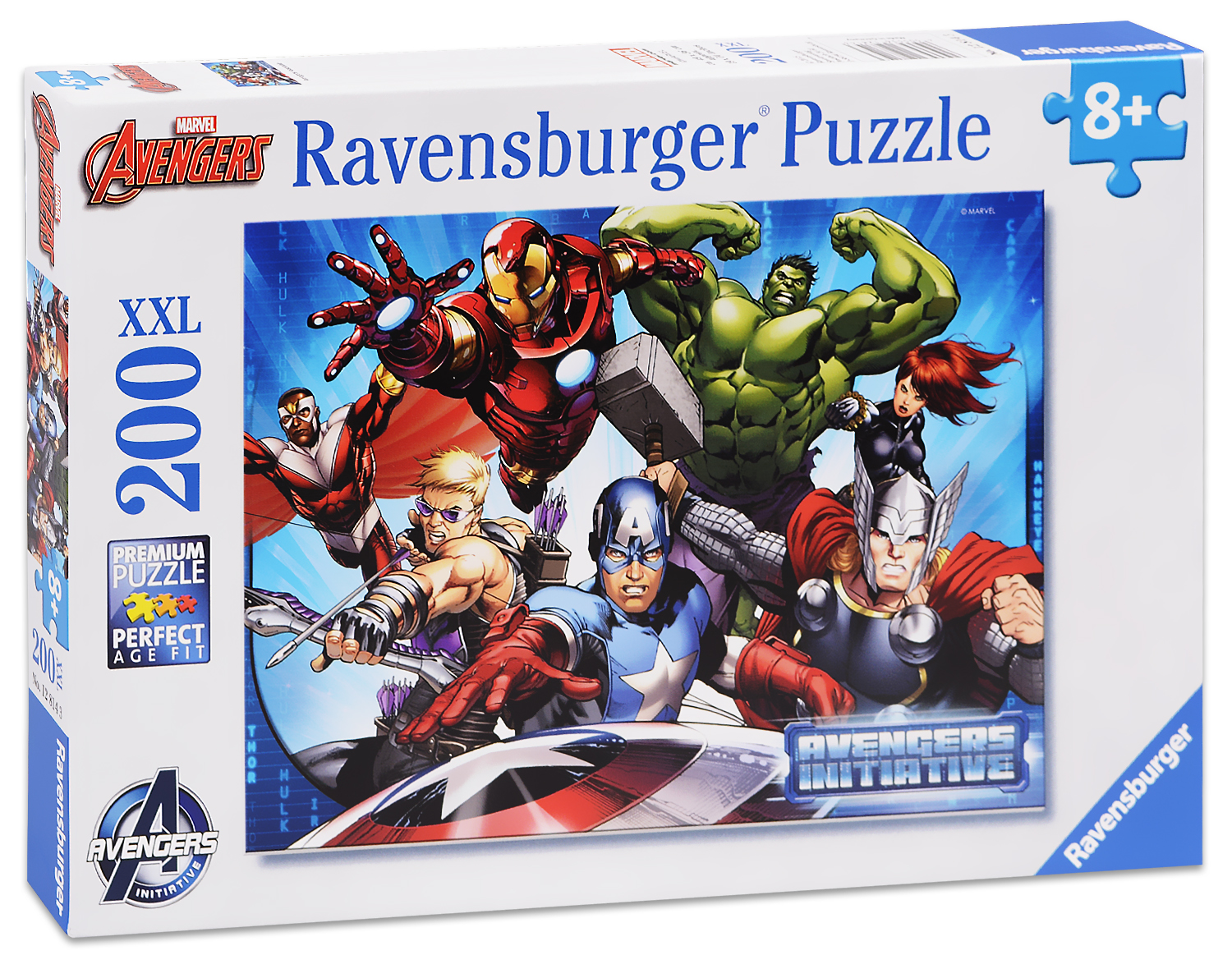 Пъзел Ravensburger от 200 XXL части - Отмъстителите