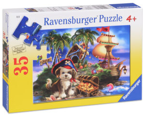 Пъзел Ravensburger от 35 части - Куче пират