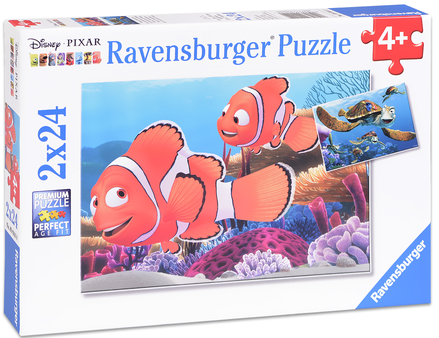 Пъзел Ravensburger от 2 x 24 части - В търсенето на Немо