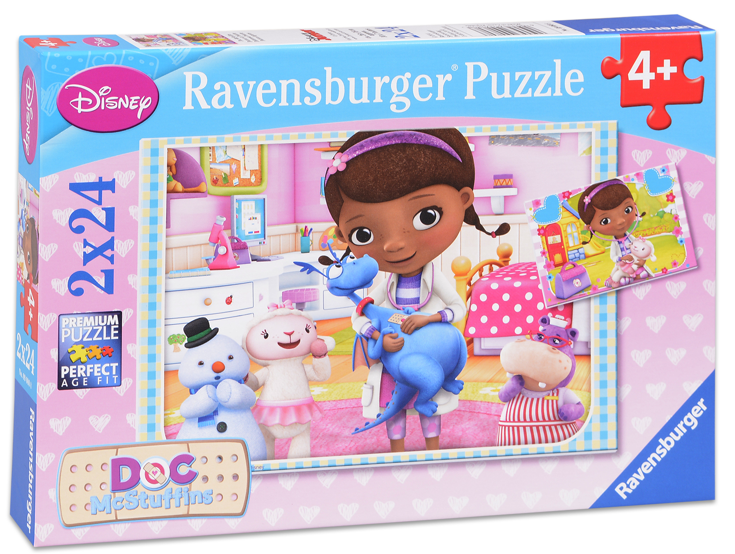 Пъзел Ravensburger от 2 x 24 части - Доктор Макстъфин