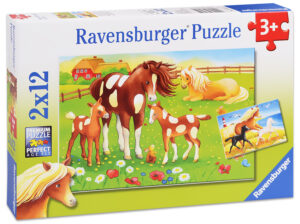 Пъзел Ravensburger от 2 x 12 части - Кончета