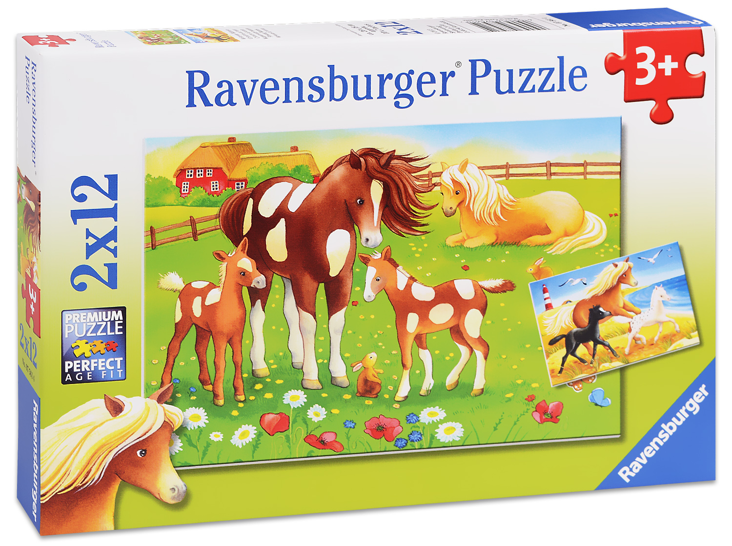 Пъзел Ravensburger от 2 x 12 части - Кончета