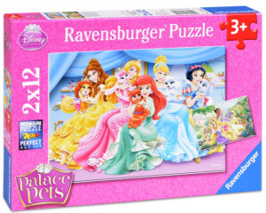 Пъзел Ravensburger от 2 x 12 части - Принцеси